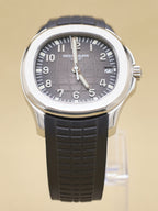Patek Philippe Aquanaut Black Dial on Strap 5167A-001 Complete 2013