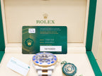 Rolex Submariner Blue Dial on Oyster 126613LB Complete 2023
