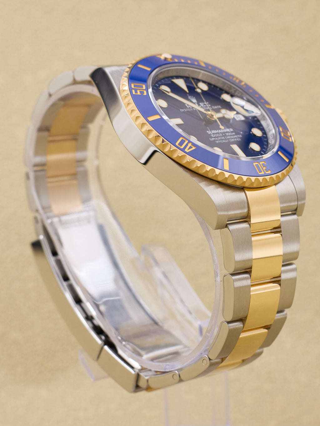 Rolex Submariner Blue Dial on Oyster 126613LB Complete 2023