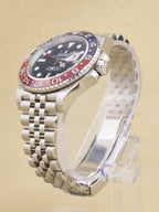 Rolex GMT-Master II Pepsi Black Dial on Jubilee 126710BLRO Complete 2020