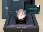 Audemars Piguet Royal Oak Selfwinding White Dial on Bracelet 15451OR.ZZ.1256OR.01 Complete 2021