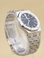 Audemars Piguet Royal Oak Quartz Ladies Black Dial on Bracelet 67650ST.OO.1261ST.01 Complete