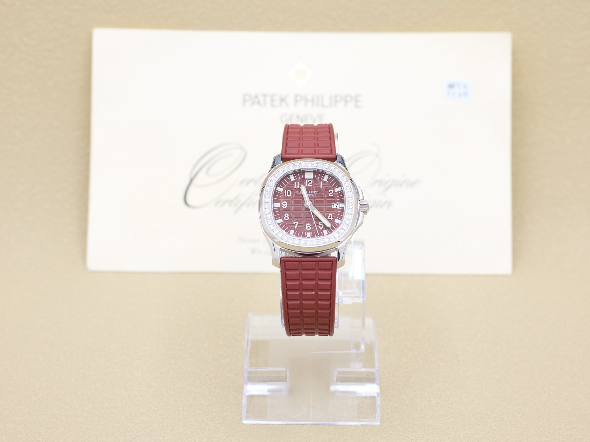 Patek Philippe Aquanat Red Dial on Red Strap 5067A-010 Papers 2007