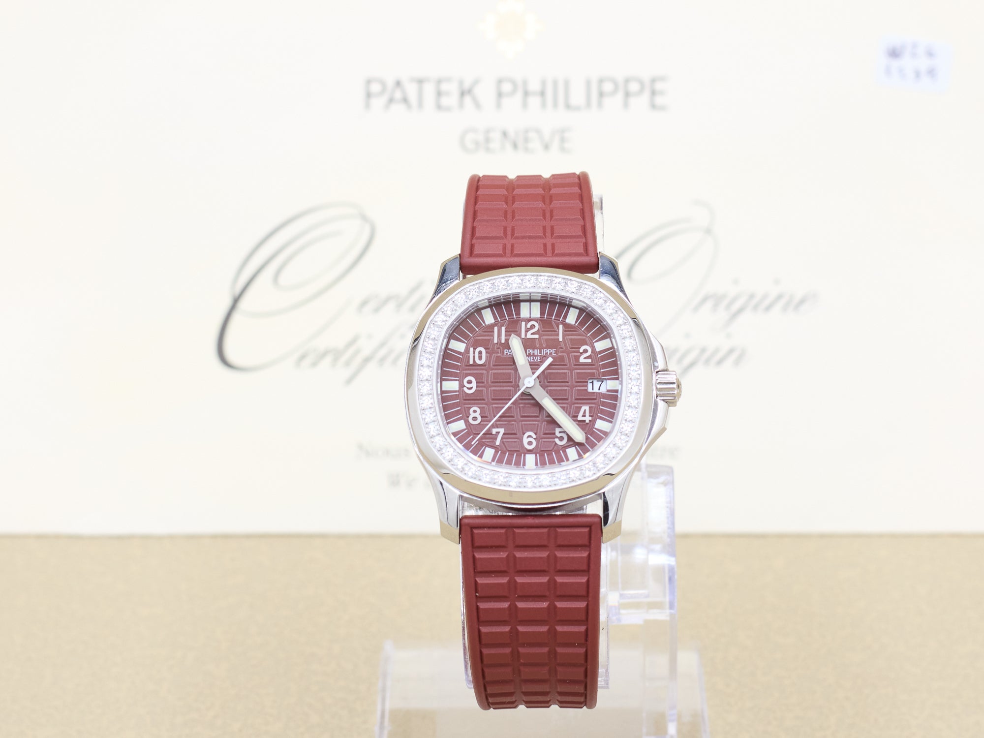 Patek Philippe Aquanat Red Dial on Red Strap 5067A-010 Papers 2007