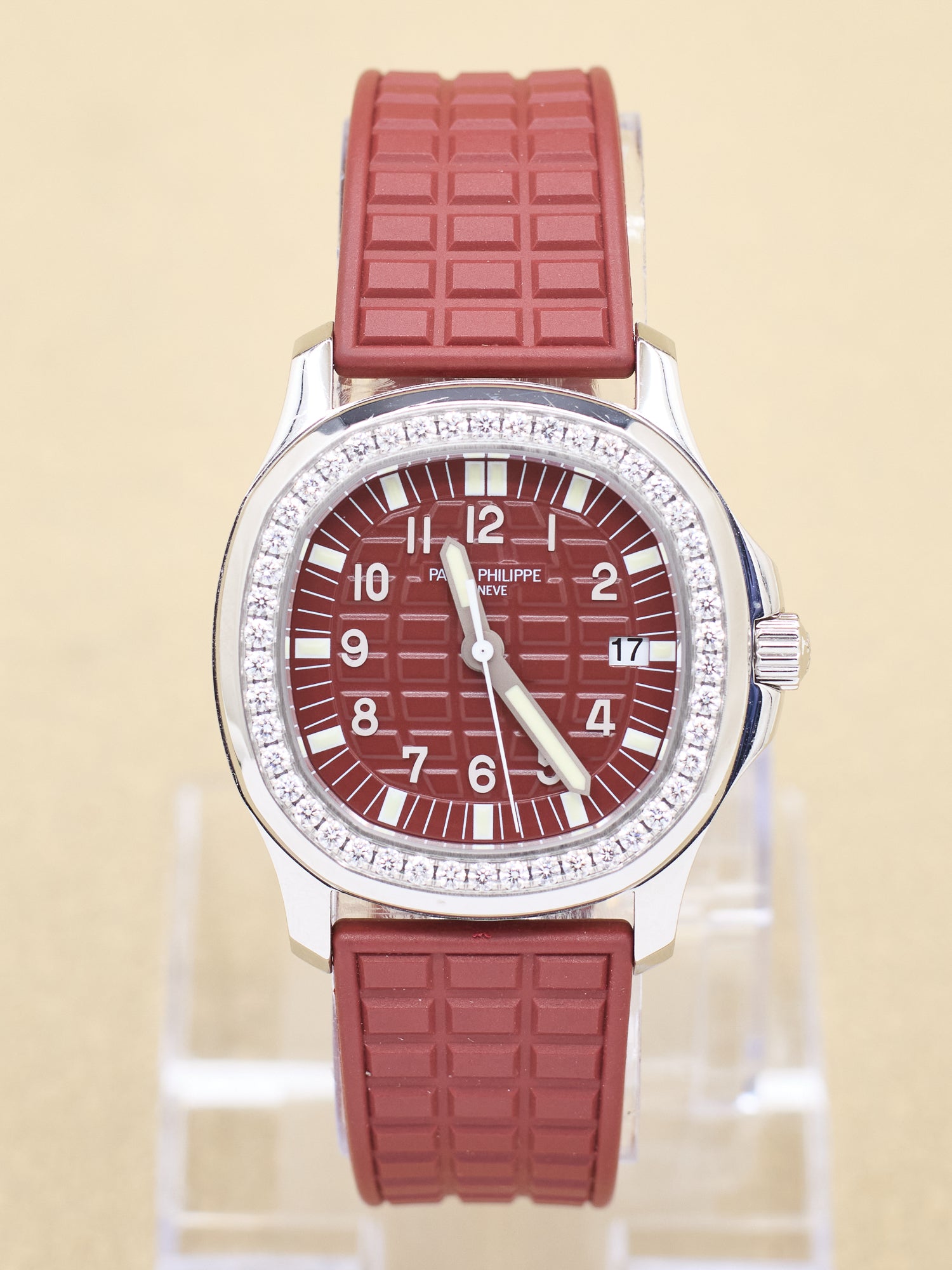 Patek Philippe Aquanat Red Dial on Red Strap 5067A-010 Papers 2007