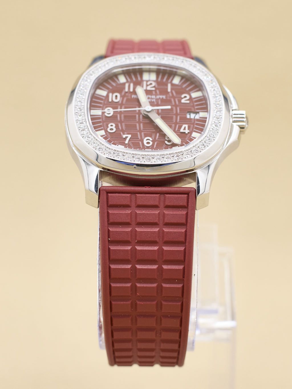 Patek Philippe Aquanat Red Dial on Red Strap 5067A-010 Papers 2007