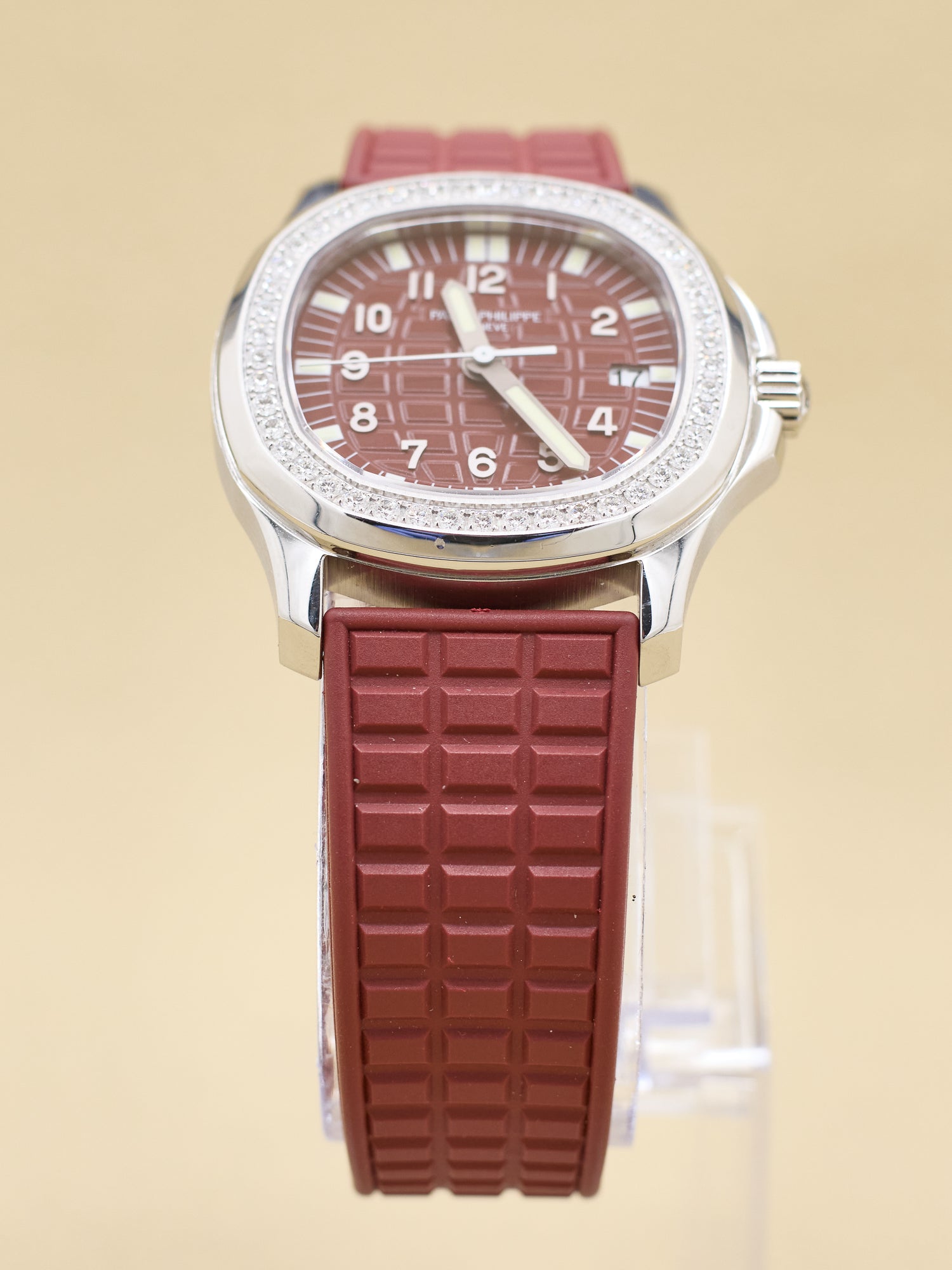 Patek Philippe Aquanat Red Dial on Red Strap 5067A-010 Papers 2007