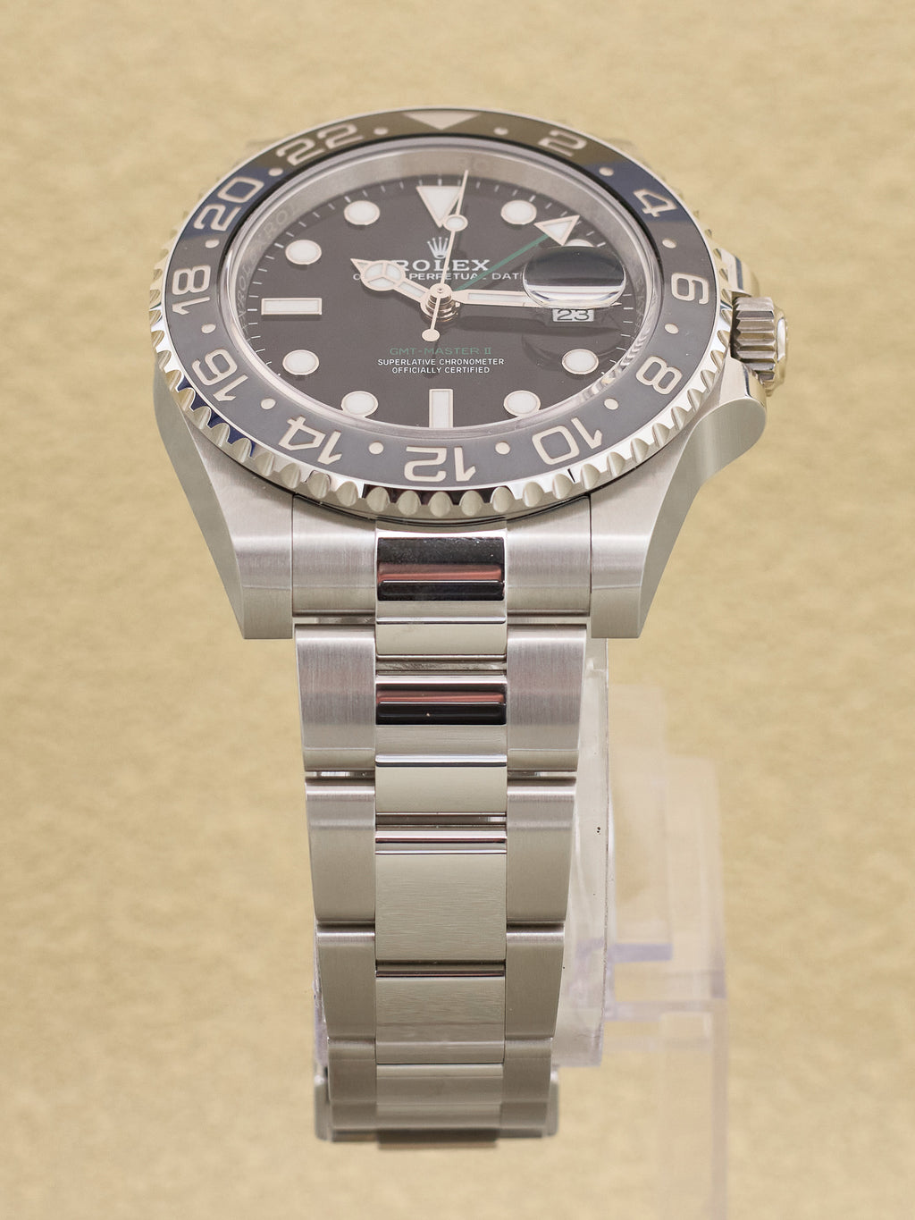 Rolex GMT-Master II Bruce Wayne Black Dial on Oyster 126710GRNR Complete 2026