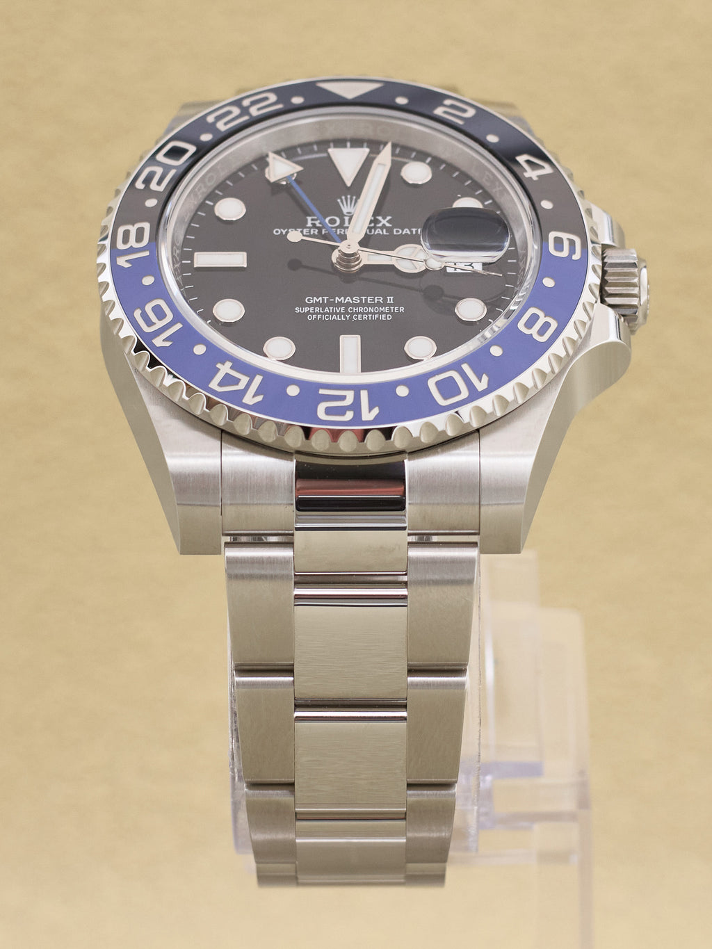 Rolex GMT-Master II Batman Black Dial on Oyster 126710BLNR Complete 2026