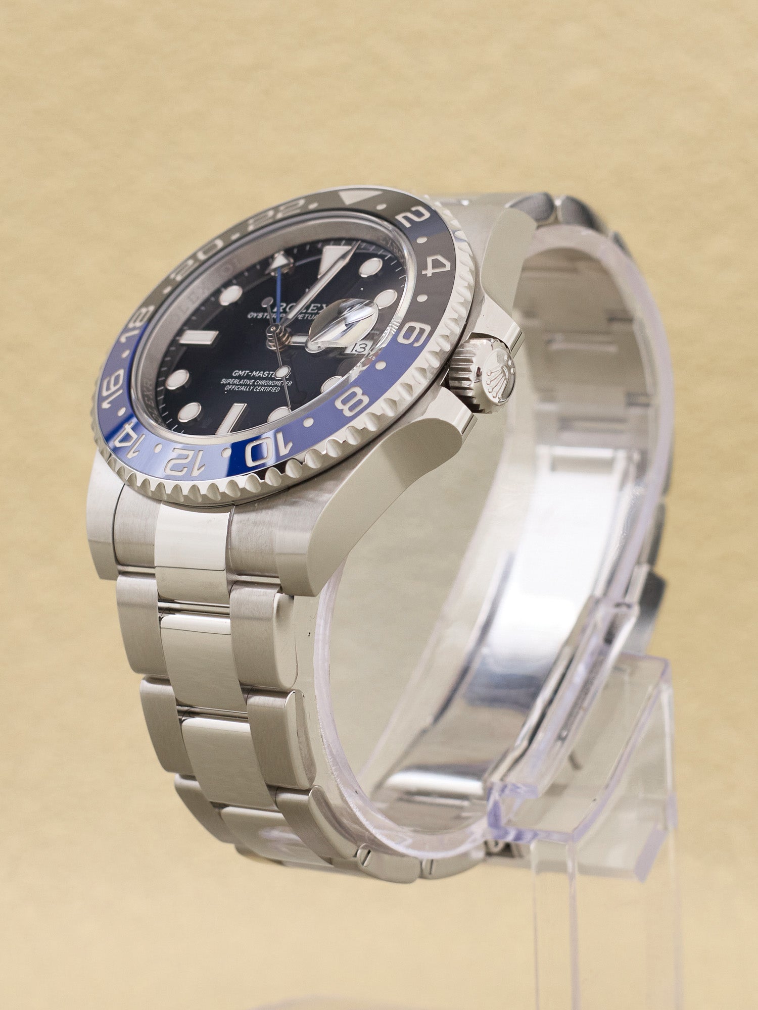 Rolex GMT-Master II Batman Black Dial on Oyster 126710BLNR Complete 2026