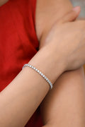 Tennis Diamond Bracelet in 14K White Gold, 7.30ct B-730