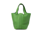 Picotin Vert Yucca Taurillon Clemence Lock 18