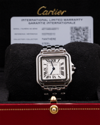 Cartier Panthere de Cartier Large Silver Dial on Bracelet WSPN0016 Complete 2026
