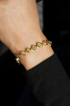 Elegant Diamond Tennis Bracelet in 14K White Gold, 8.53ct B-853YD