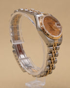 Rolex Datejust Lady Champagne Diamond Dial on Jubilee 69173