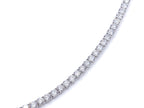 14K White Gold Men's Round Lab Grown Diamond Ring 30.7ct N-3069LGD