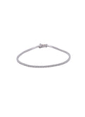 Tennis Diamond Bracelet in 14K White Gold, 1.00ct B-100RD