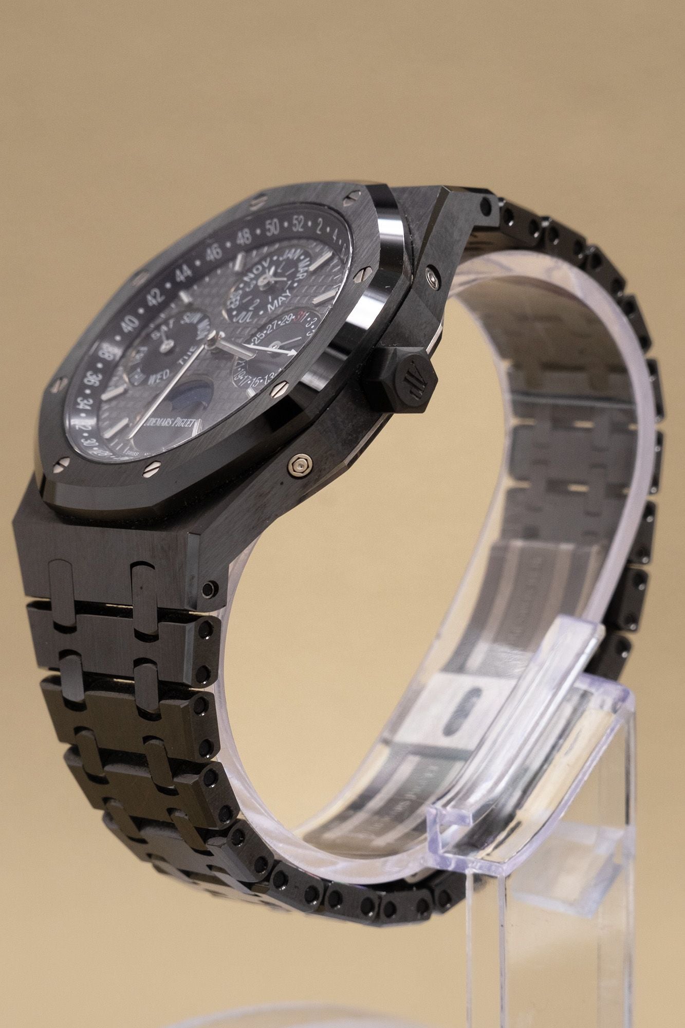 Audemars Piguet Royal Oak Perpetual Calendar Slate Grey Dial on Bracelet 26579CE.OO.1225CE.01 Complete 2017
