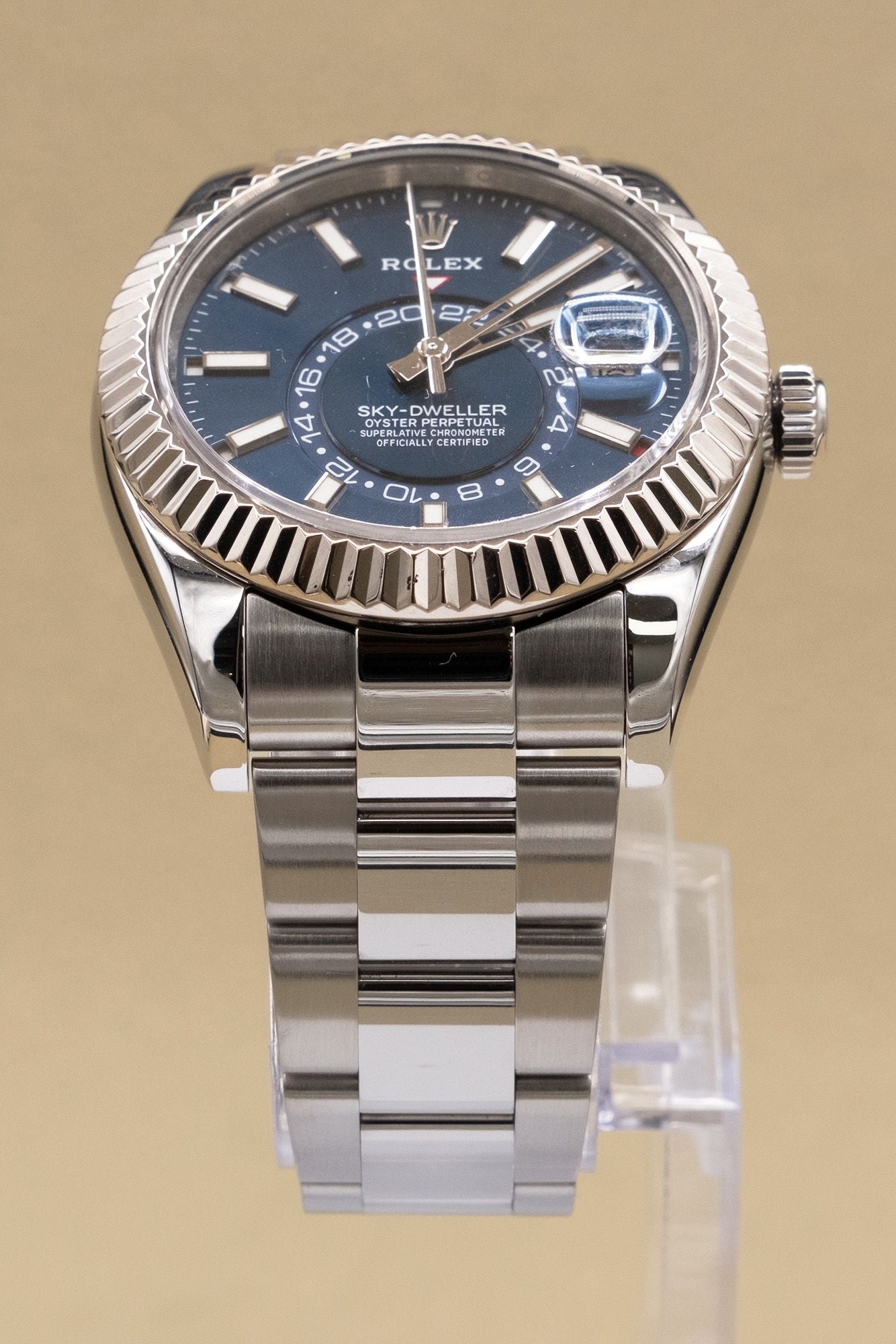 Rolex SkyDweller Blue Dial on Oyster 326934