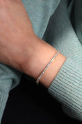 Diamond Tennis Bracelet in 14K White Gold, 3.69ct B-369RD