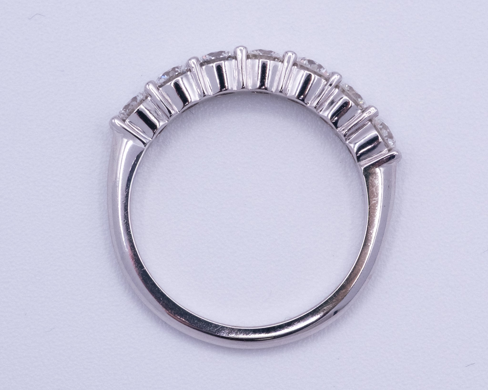 White Gold - Men's Band 1.05 cts.