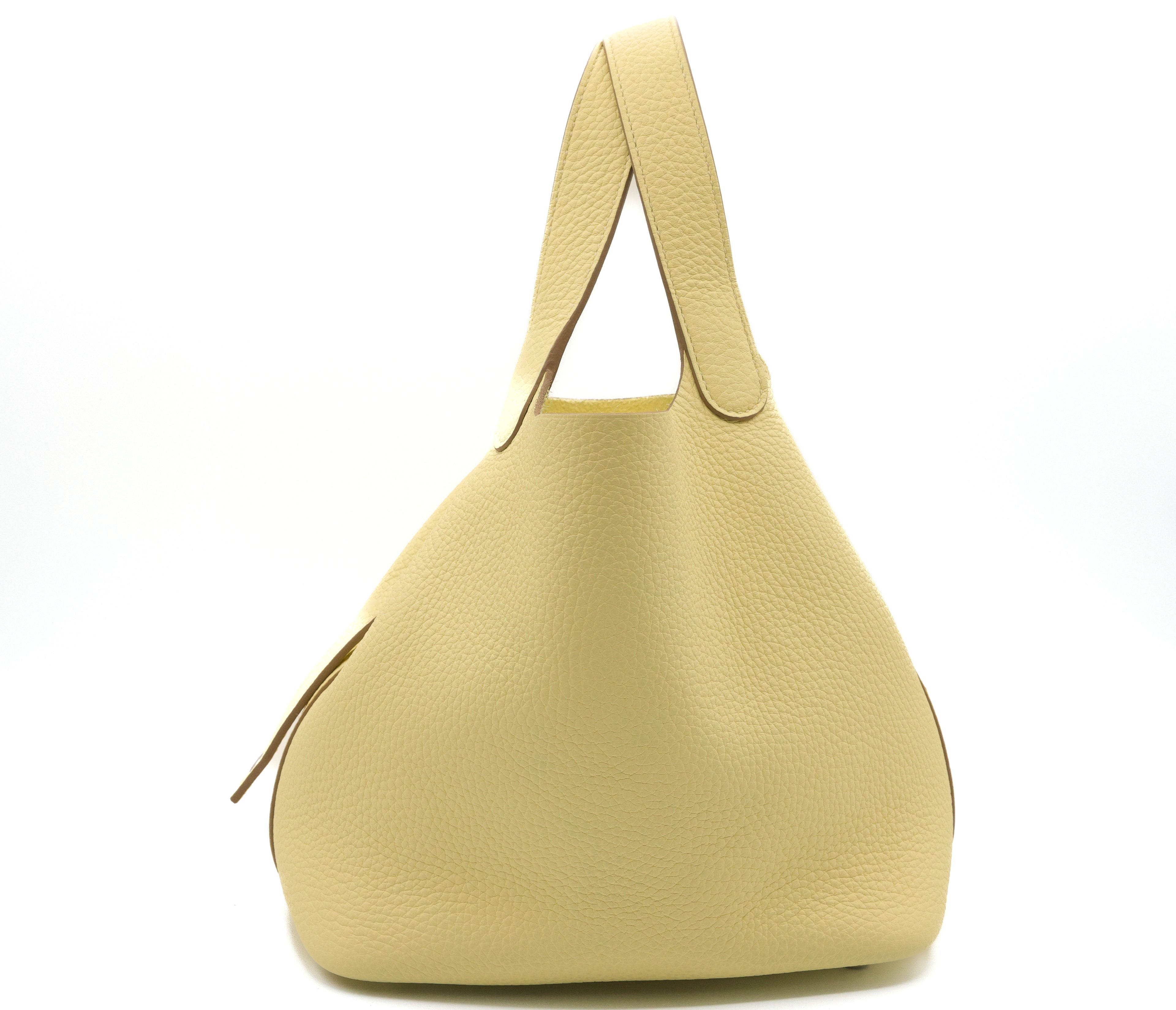 Hermes Picotin Lock Eclat 18 Jaune Milton