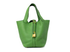 Picotin Vert Yucca Taurillon Clemence Lock 18