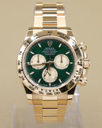 Rolex Daytona Green with Champagne Subdials Dial on Oyster 126508 Complete 2026
