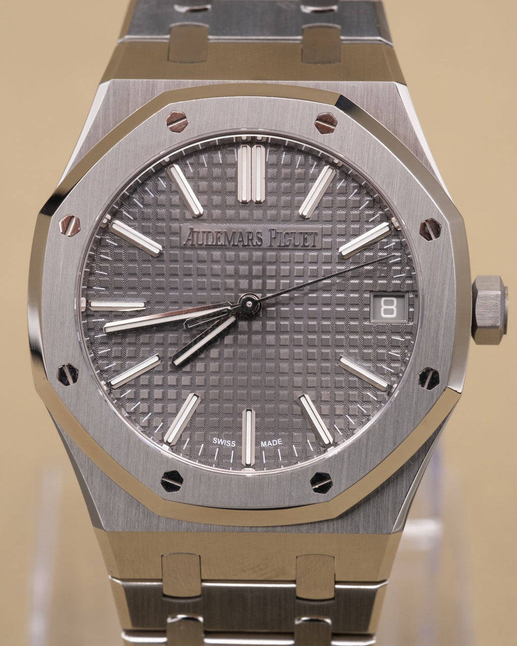 Audemars Piguet Royal Oak Selfwinding Grey Dial on Bracelet 15510ST.OO.1320ST.10 Complete 2023