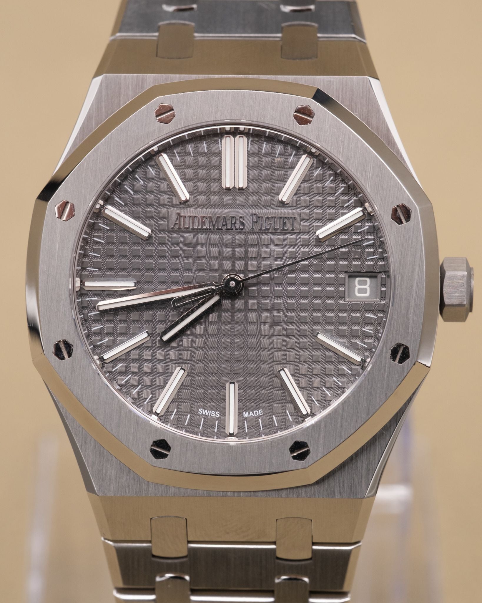 Audemars Piguet Royal Oak Selfwinding Grey Dial on Bracelet 15510ST.OO.1320ST.10 Complete 2023