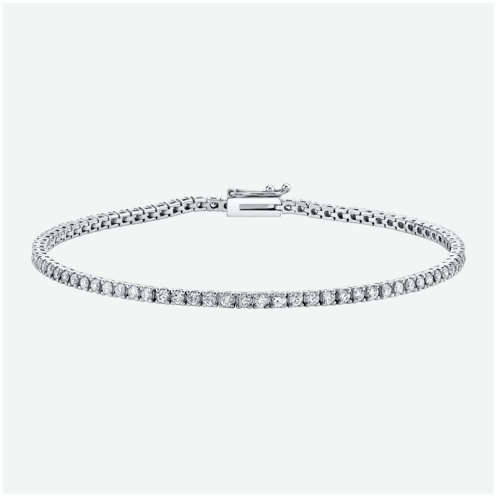 Classic Round Cut Jewelry Tennis Bracelet, 1ct b-100rd