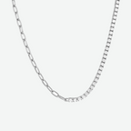 14K Yellow Gold Round Diamond Half Tennis Necklace 14.2ct N-6886LN1
