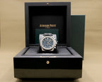 Audemars Piguet Royal Oak Chronograph "50th Anniversary" Blue Dial on Bracelet 26240ST.OO.1320ST.01 Complete 2022