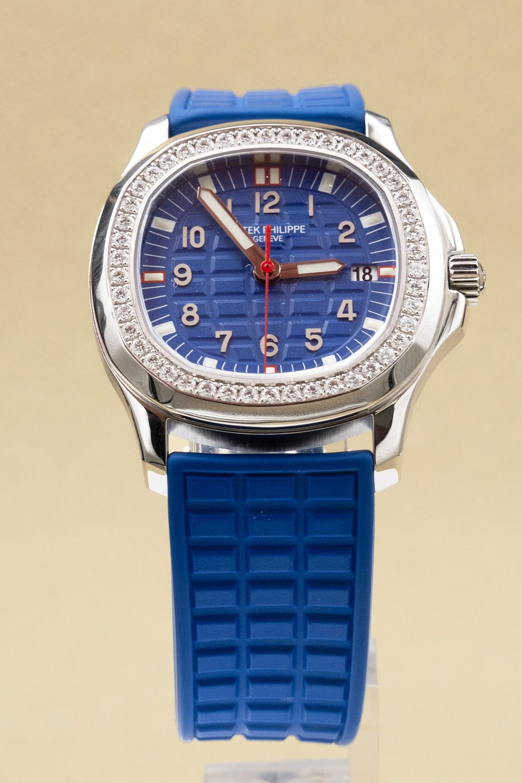 Patek Philippe Aquanaut Blue Dial on Blur Rubber Strap 5067A-014 Papers 2005