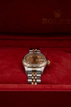 Rolex Datejust Lady Champagne Diamond Dial on Jubilee 69173