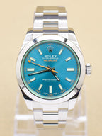 Rolex Milgauss Blue Dial on Oyster 116400GV Complete 2021