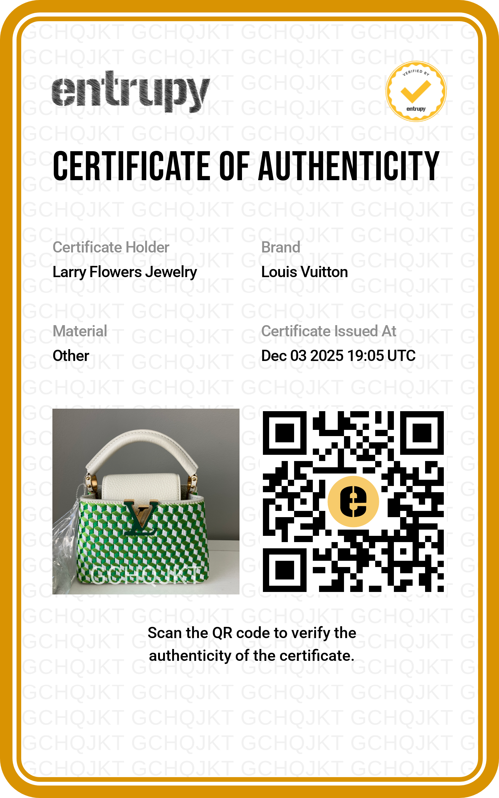 Louis Vuitton Taurillon Braided Capucines Mini in Vert Green
