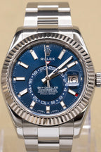 Rolex SkyDweller Blue Dial on Oyster 326934
