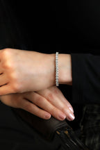 Round Brilliant Diamond Tennis Bracelet, 8.76ct B-876RD