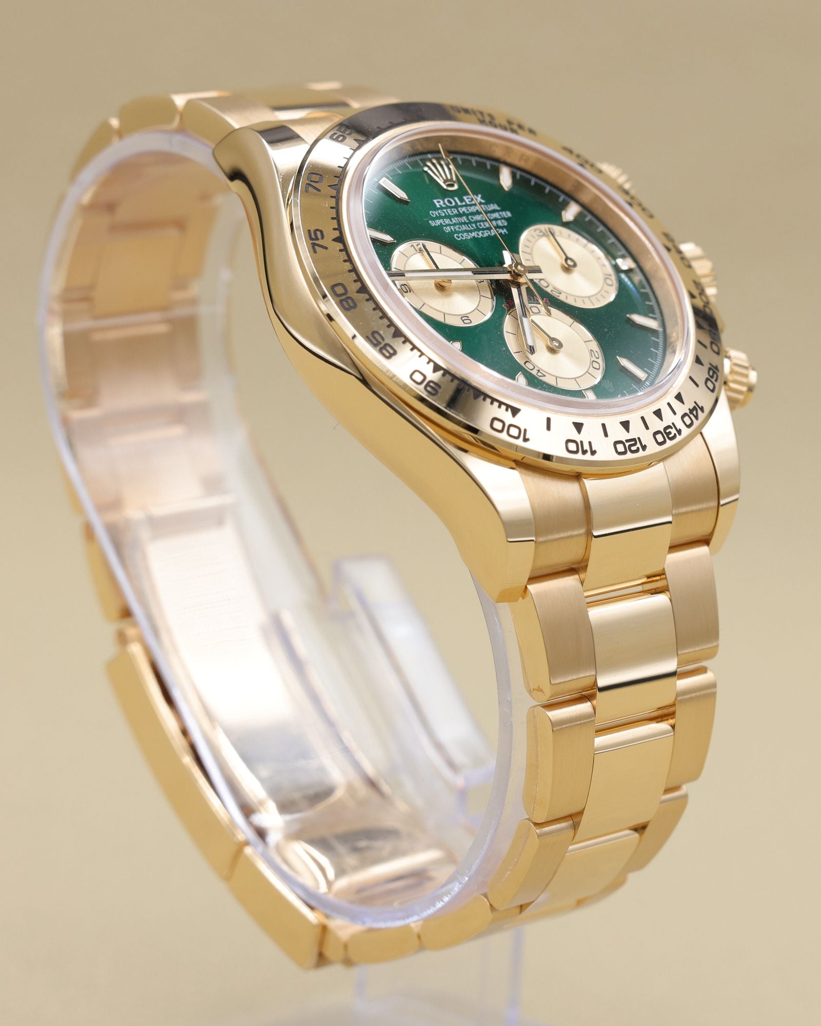 Rolex Daytona Green with Champagne Subdials Dial on Oyster 126508 Complete 2026
