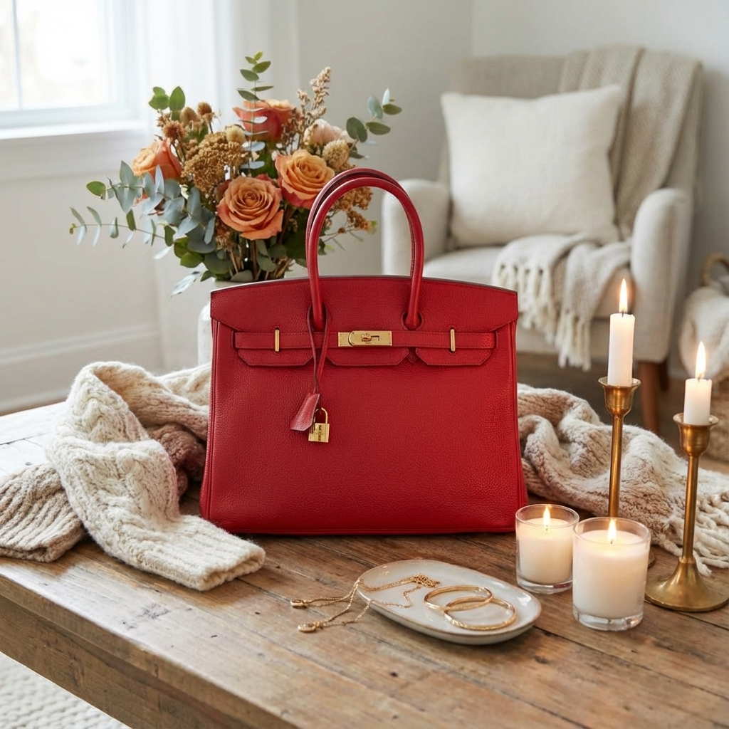 Hermes Togo Birkin 35 Rough Casaque