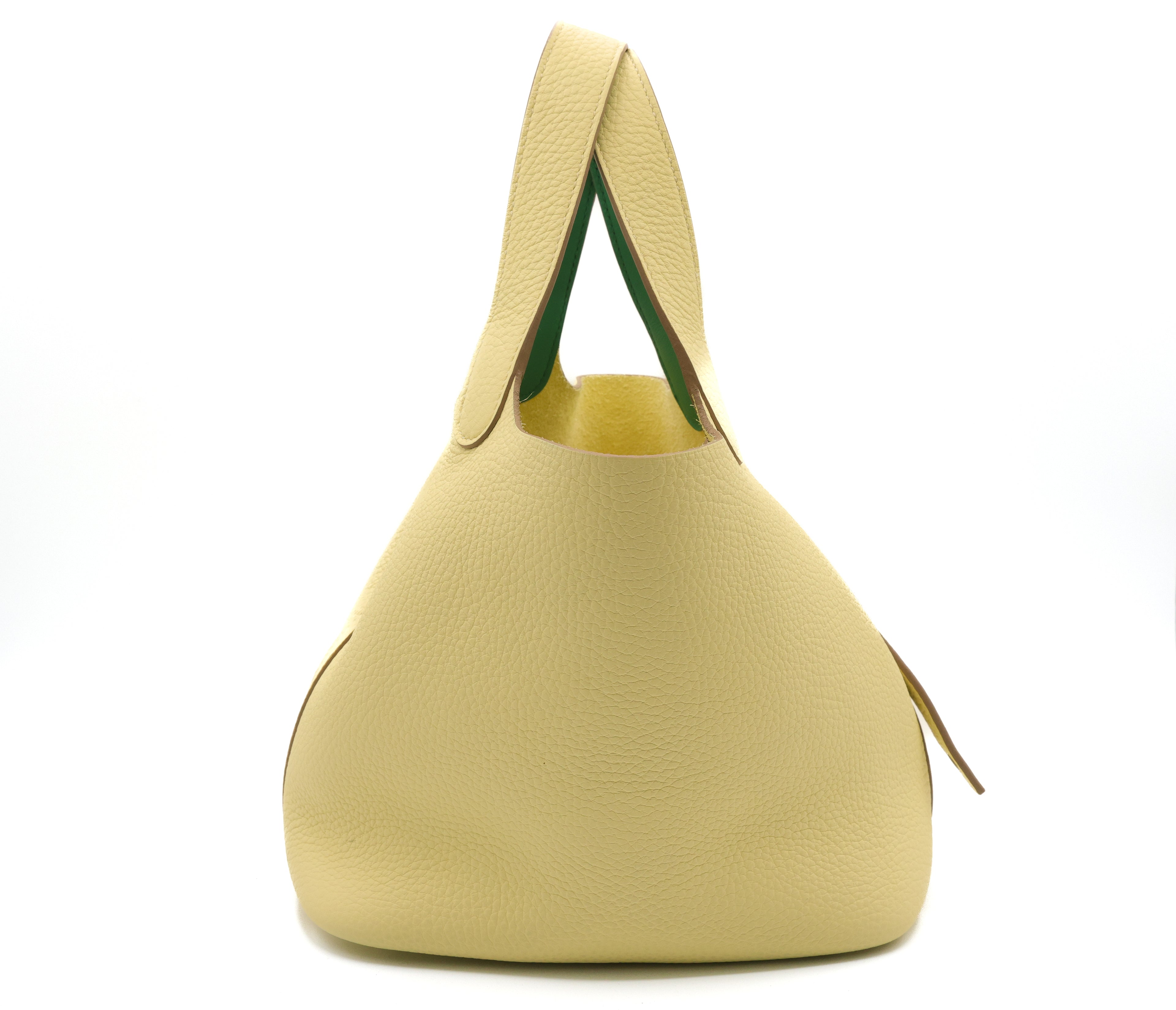 Hermes Picotin Lock Eclat 18 Jaune Milton