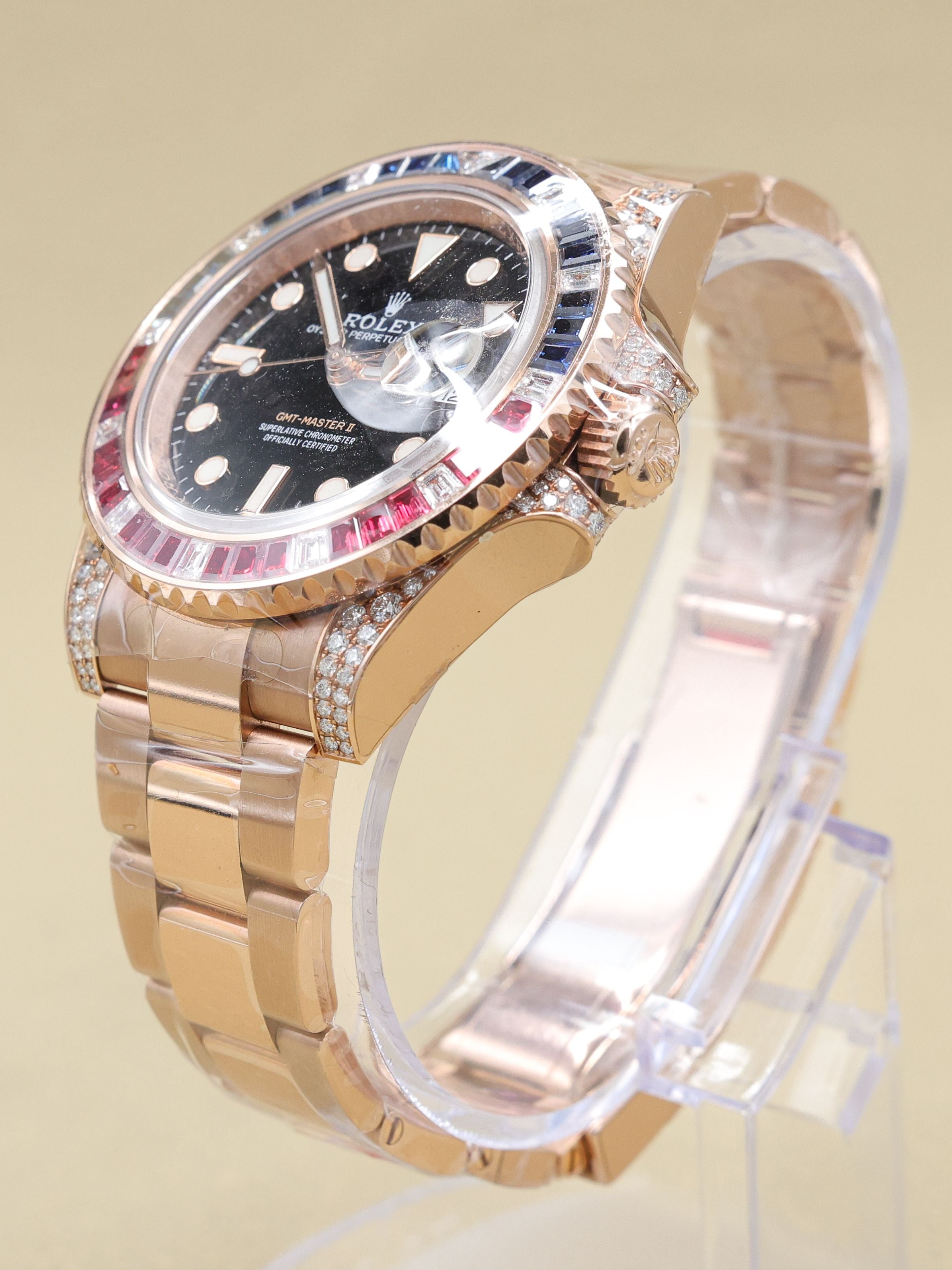 Rolex GMT-Master II SARU Black Dial on Oyster 126755SARU Complete 2020