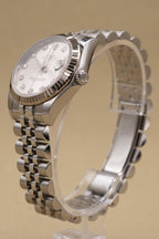 Rolex Datejust 31 Silver Diamond Dial on Jubilee 178274 Complete 2021