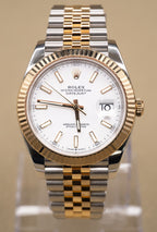 Rolex Datejust 41 White Index Dial on Jubilee 126333 Complete 2023