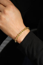 Elegant Diamond Tennis Bracelet in 14K White Gold, 8.53ct B-853YD
