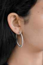 White Gold - Hoops 1.75 cts.