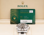 Rolex Datejust 41 Dark Rhodium Index Dial on Oyster 126334 Complete 2025