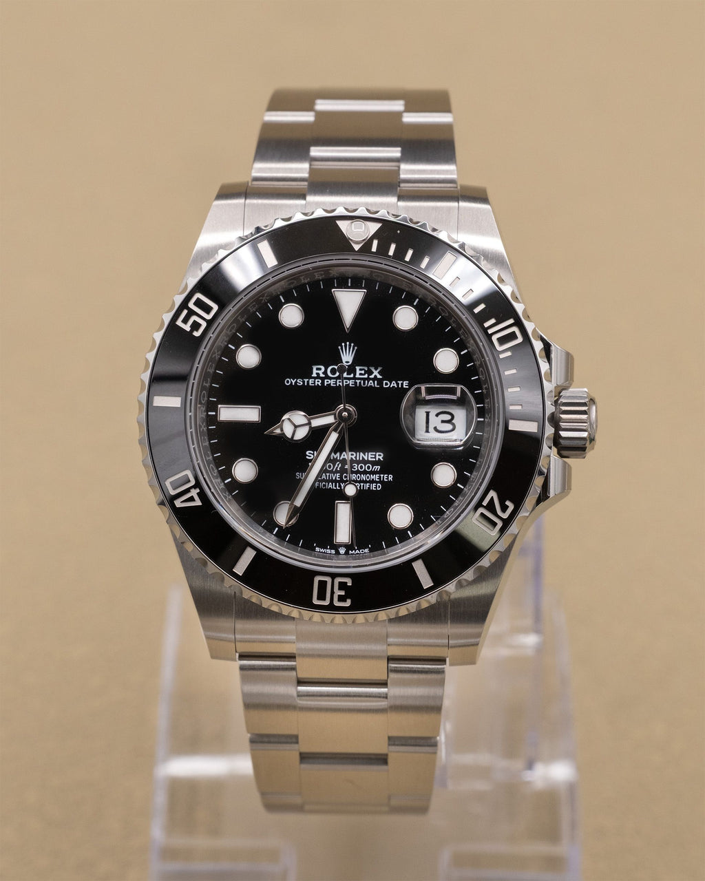 Rolex Submariner Black Dial on Oyster 126610LN Complete 2026