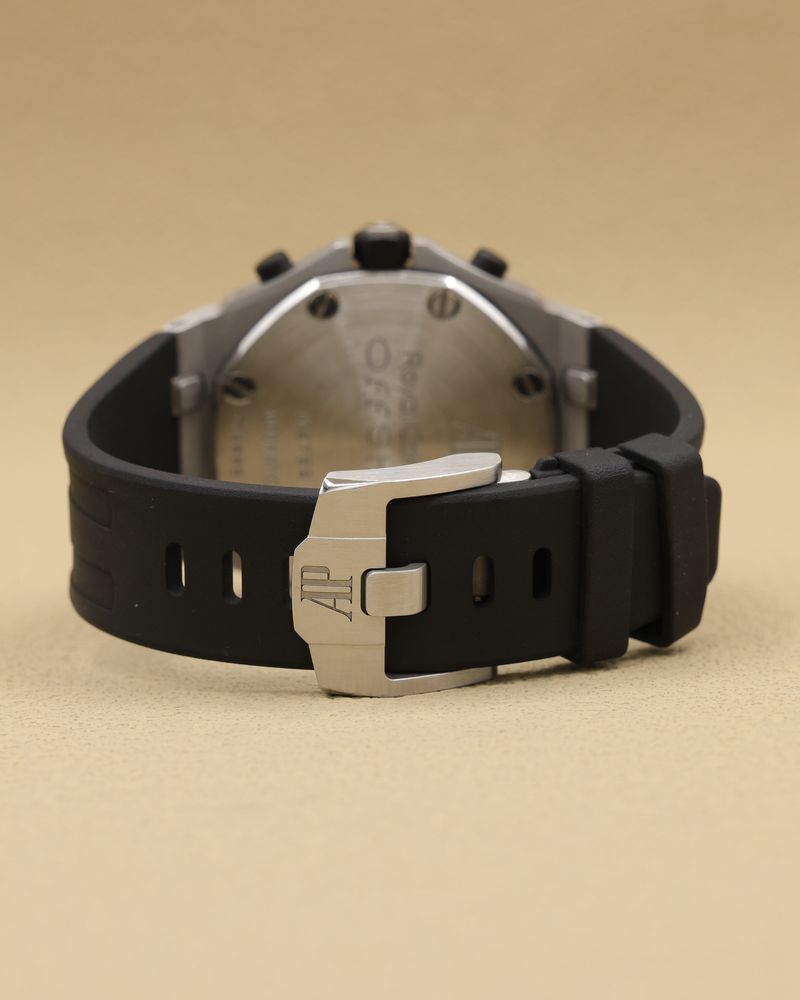 Audemars Piguet Royal Oak Offshore White Dial on Rubber Strap 25940SK.OO.D002CA.02.A 2010